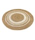 JUTE ALHAMBRA NATURAL BORDER ROUND