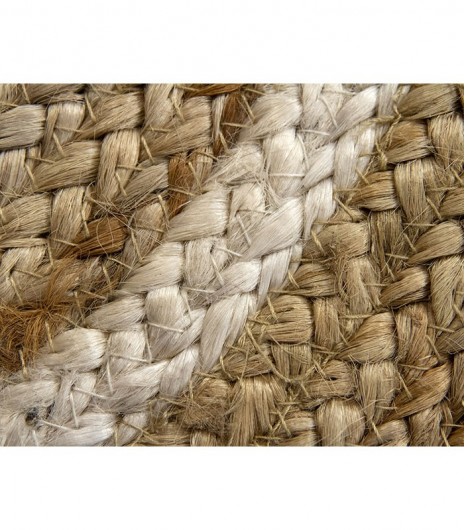 JUTE ALHAMBRA NATURAL BORDER ROUND